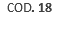 COD. 18
